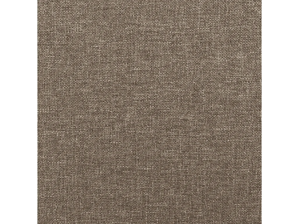 Sommier à lattes de lit avec matelas Taupe 180x200 cm Tissu
