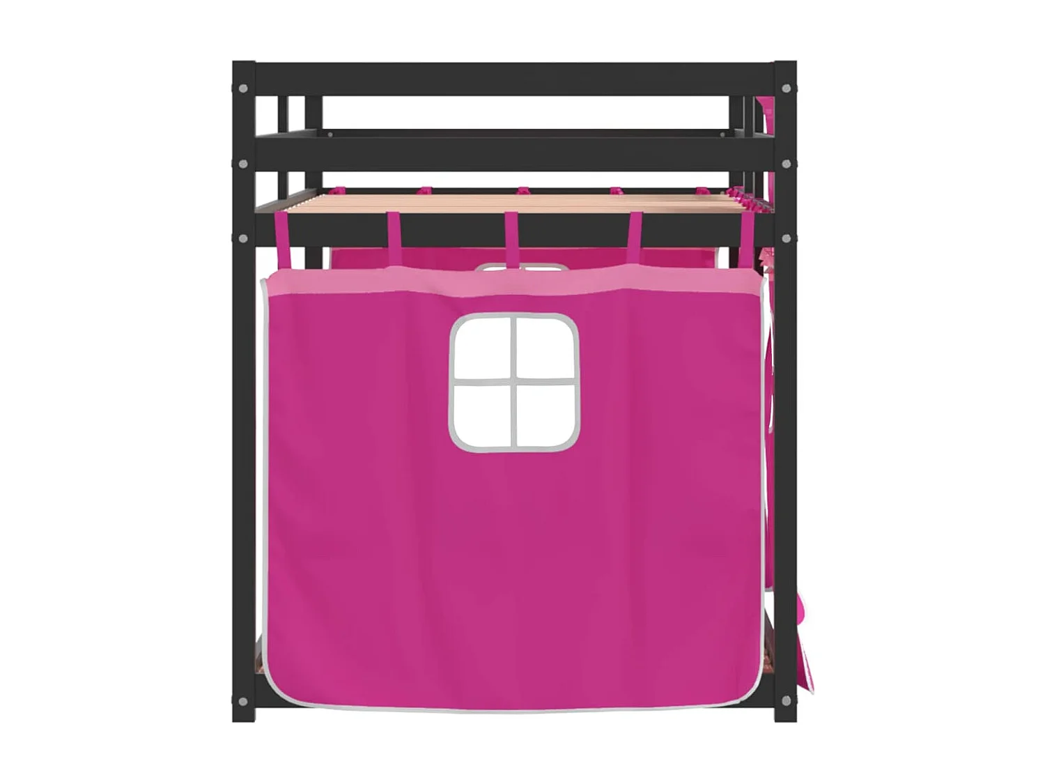 Lit superposé sans matelas 90x200 cm bois de pin massif