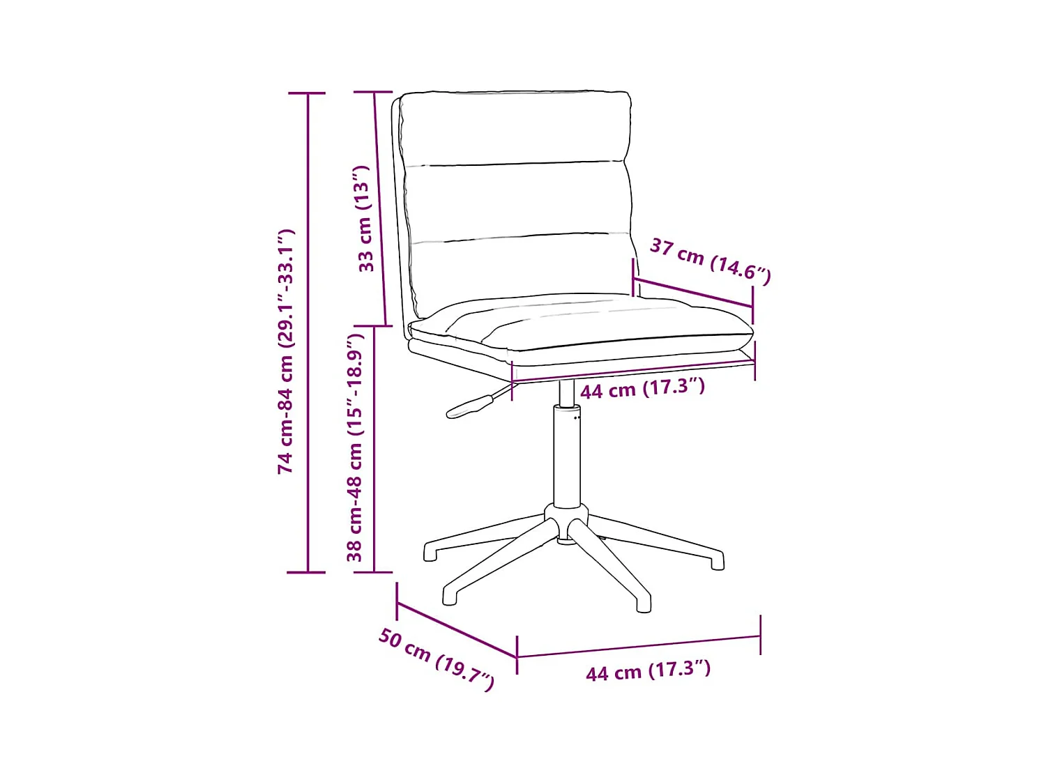 Eetkamerstoelen 4 st kunstleer bruin