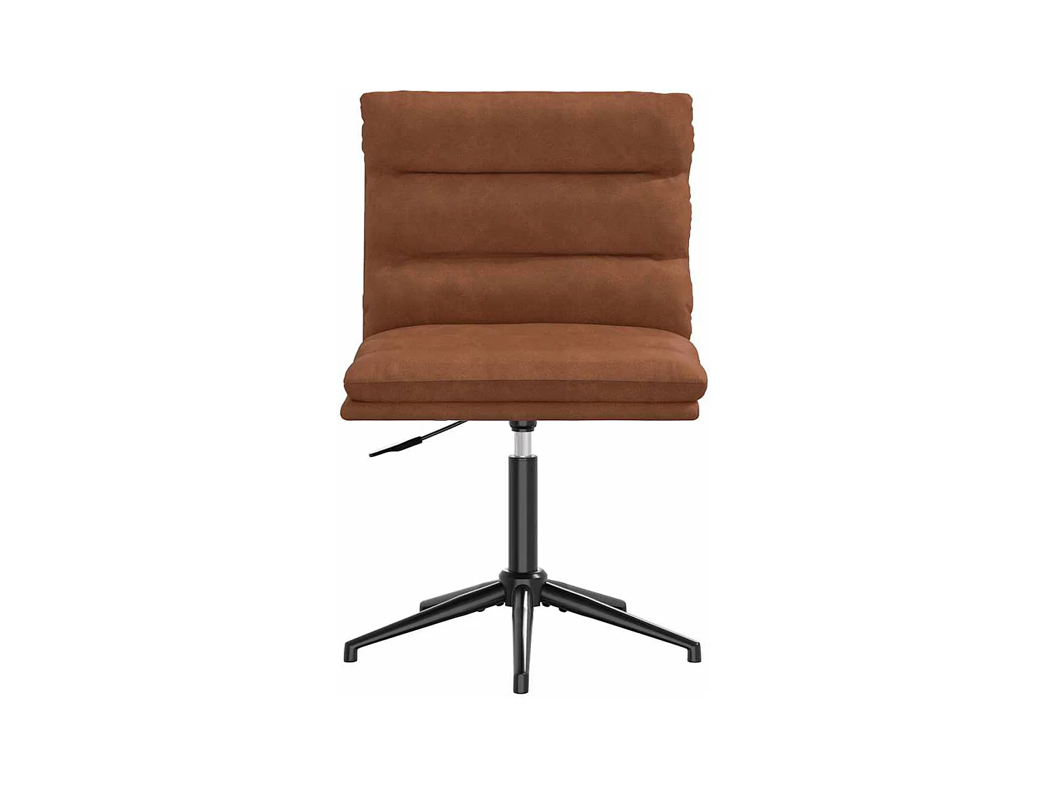 Eetkamerstoelen 4 st kunstleer bruin