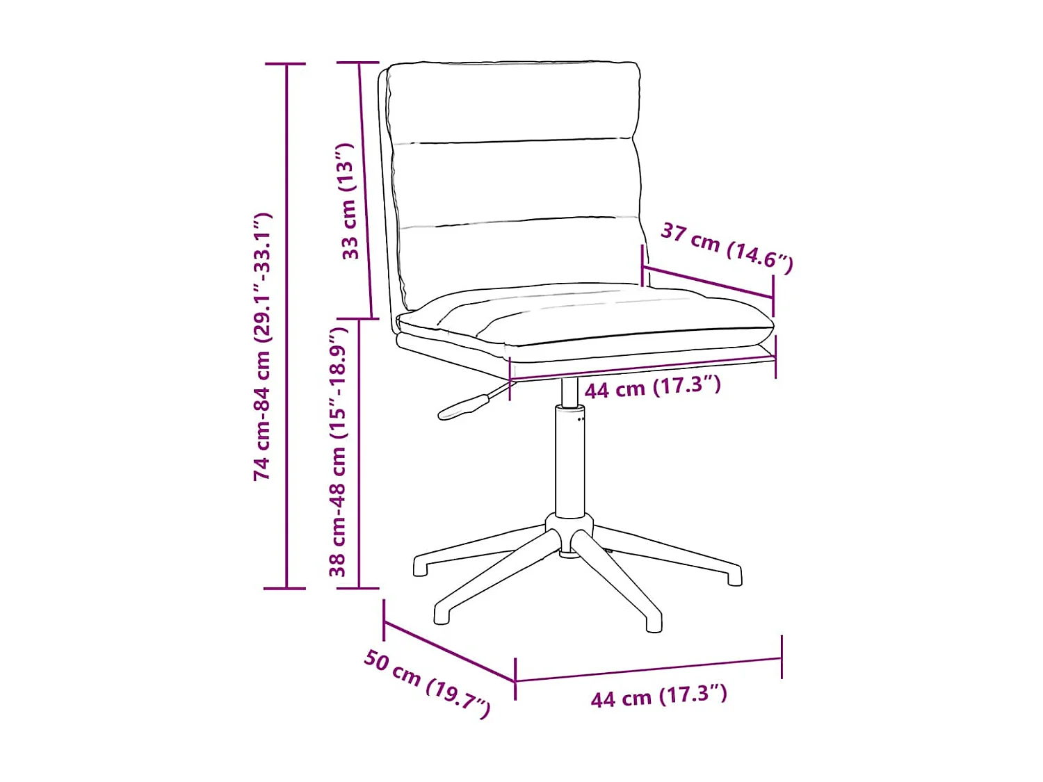 Eetkamerstoelen 4 st kunstleer bruin