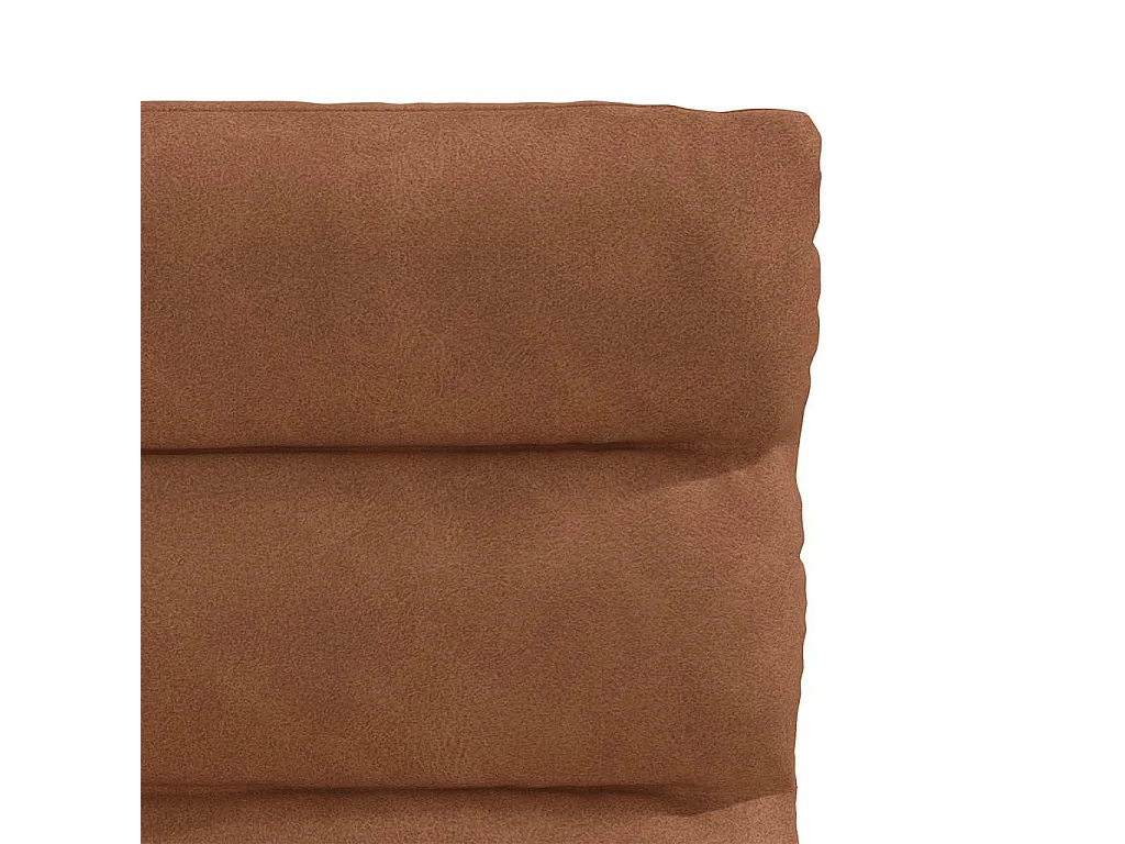 Cadeiras de jantar 4 pcs couro artificial castanho