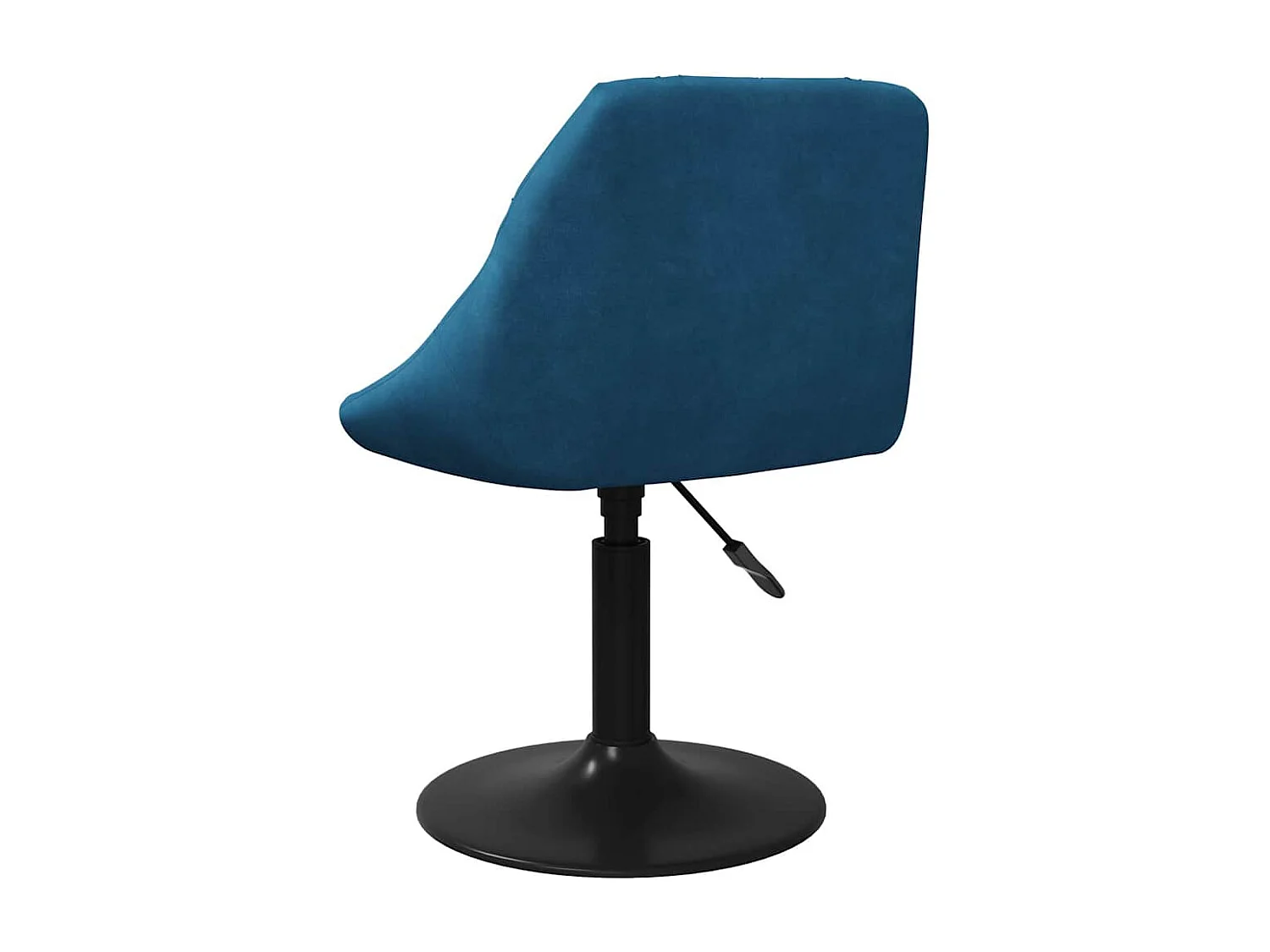 Chaise de salle à manger Bleu Velours