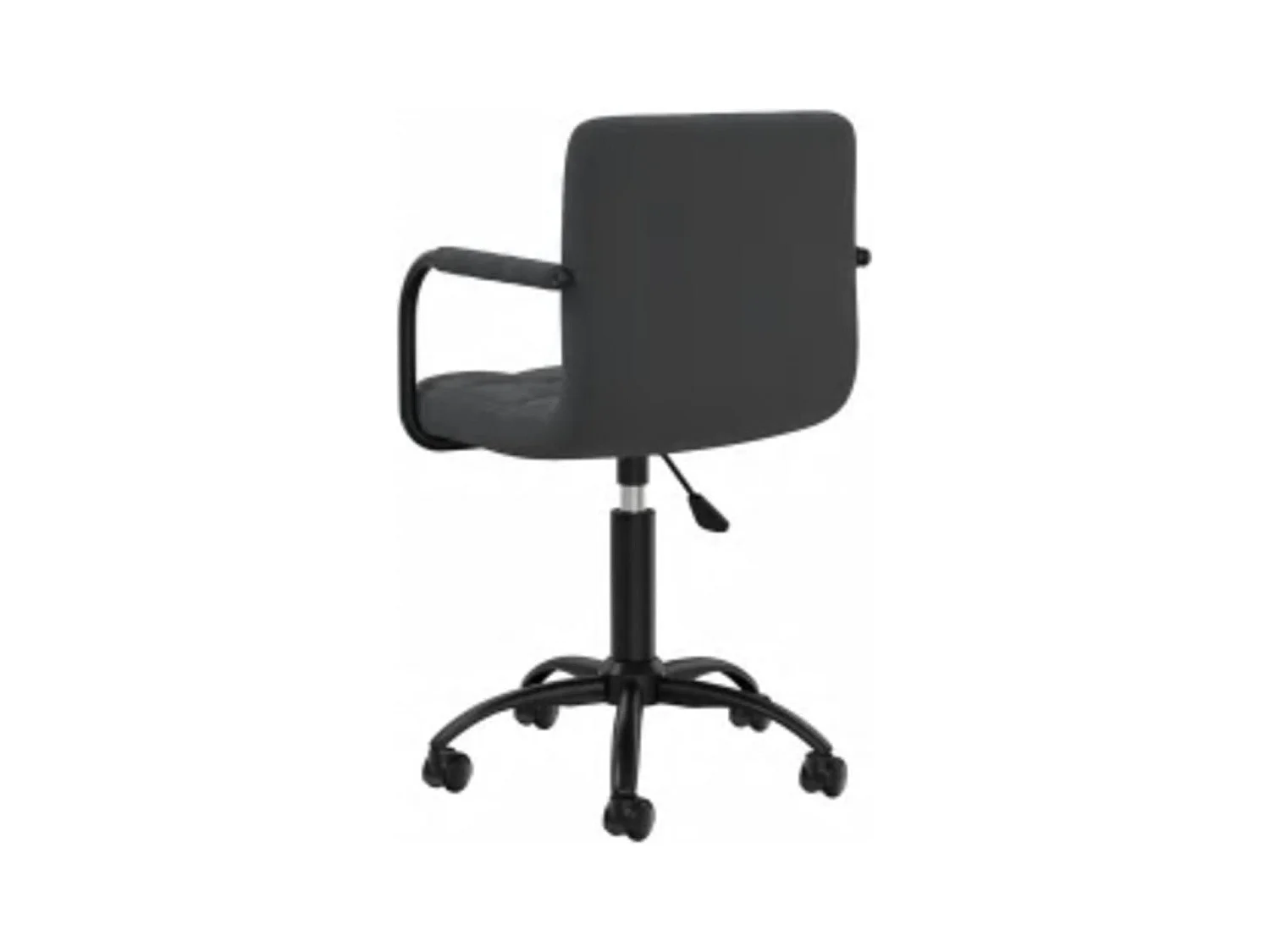 Chaises pivotantes à manger lot de 6 noir velours