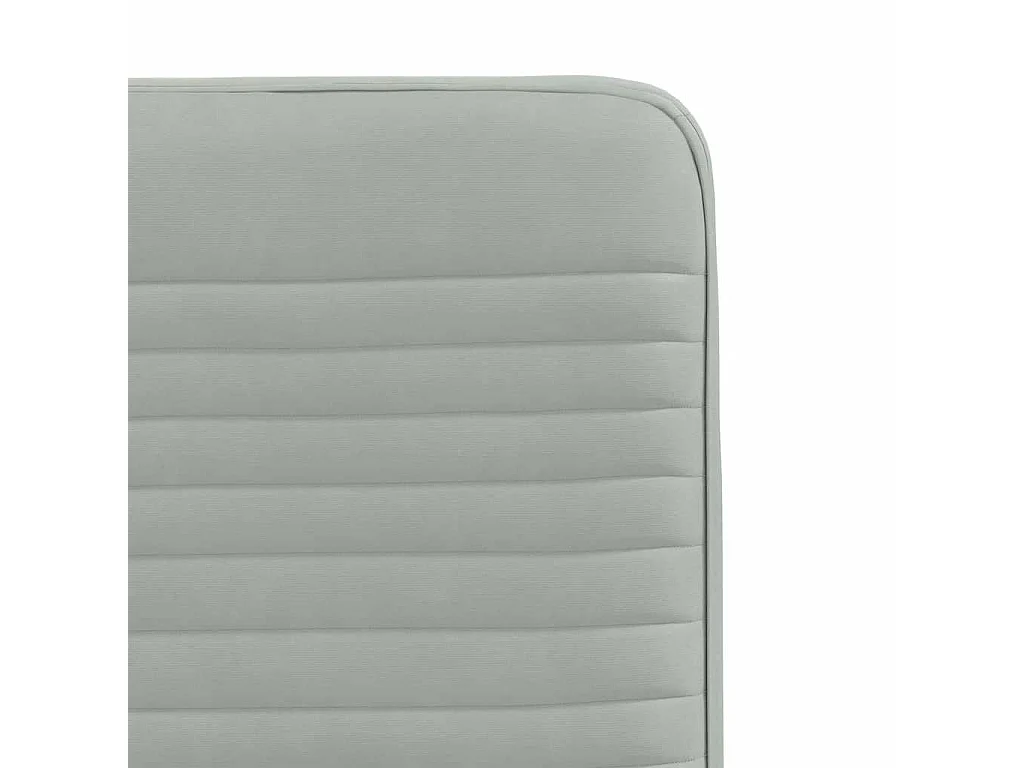 Cadeiras de jantar 2 pcs veludo cinzento-claro