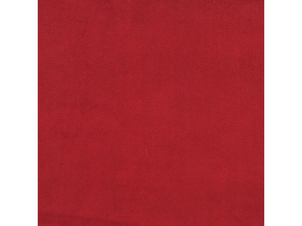 Chaises à manger pivotantes lot de 2 rouge bordeaux velours