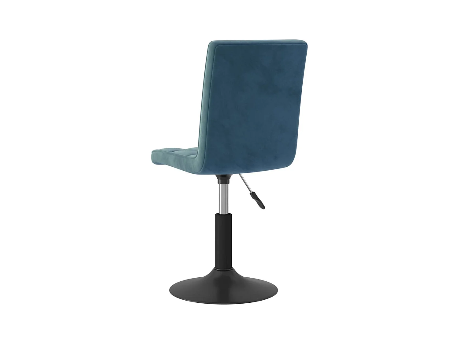 Eetkamerstoelen draaibaar 2 st fluweel blauw