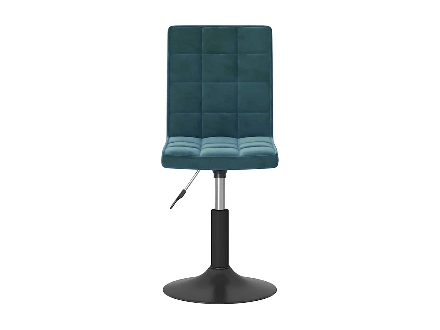 Eetkamerstoelen draaibaar 2 st fluweel blauw