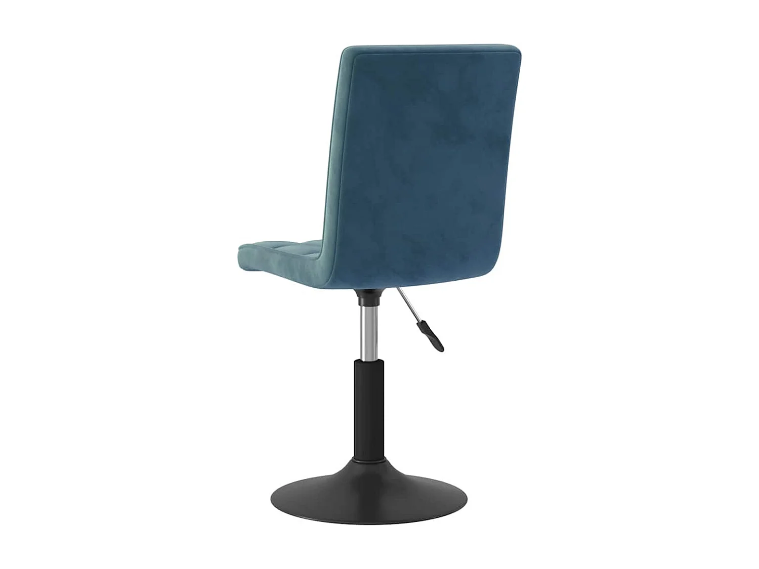 Eetkamerstoelen draaibaar 2 st fluweel blauw