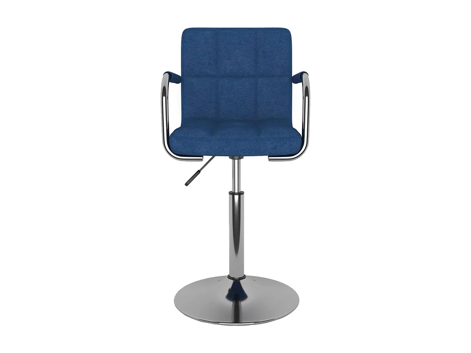 Chaise de salle à manger Bleu Tissu