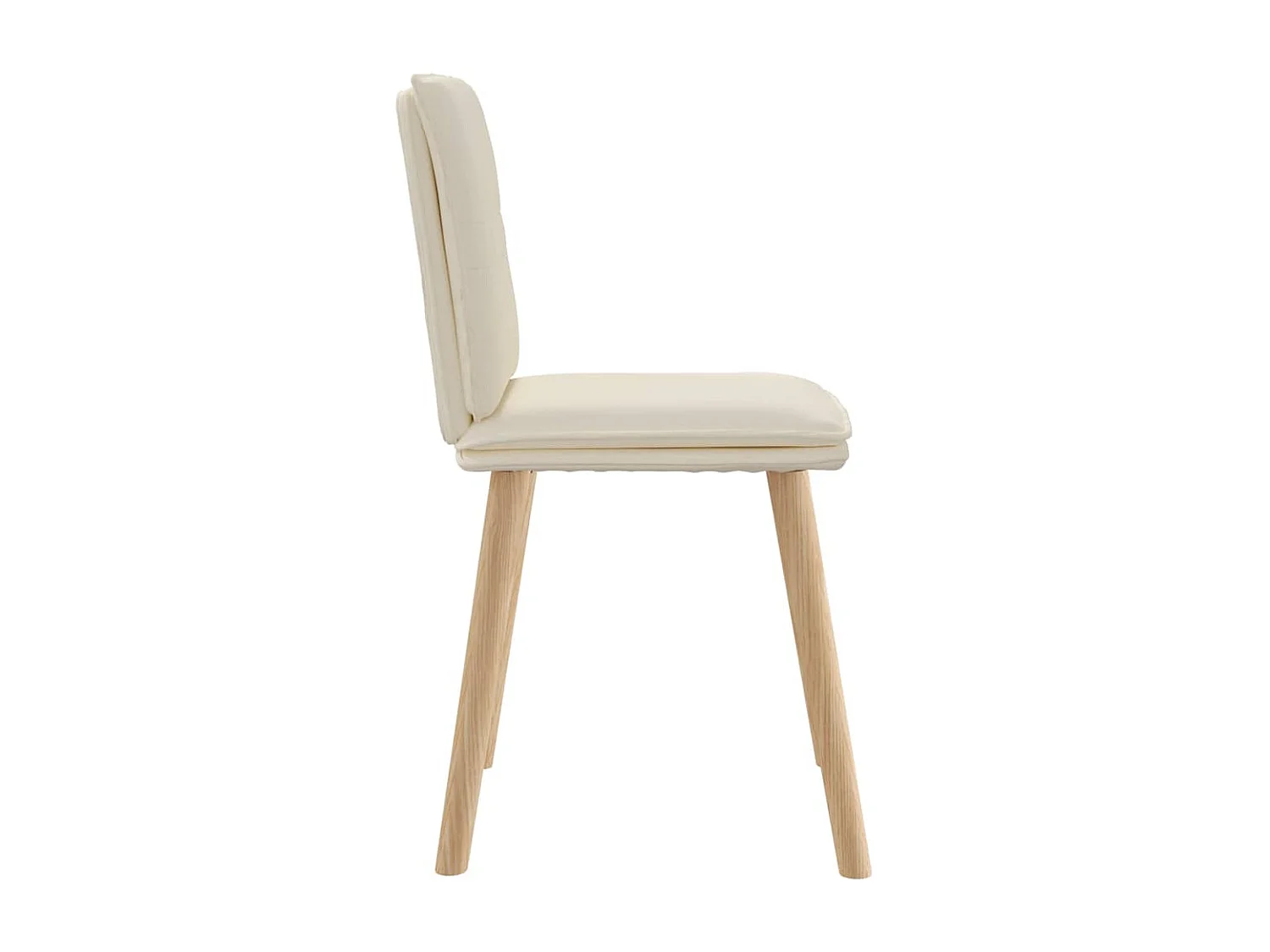 Cadeiras de jantar 6 pcs linho