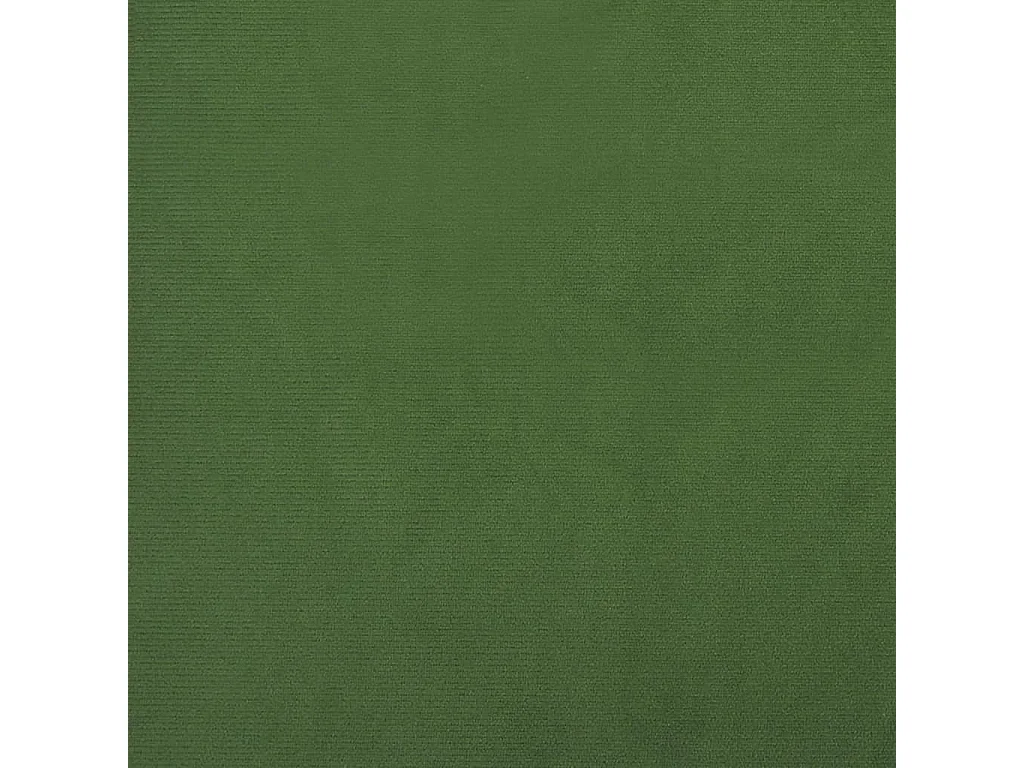 Chaises pivotantes à manger lot de 6 vert foncé velours