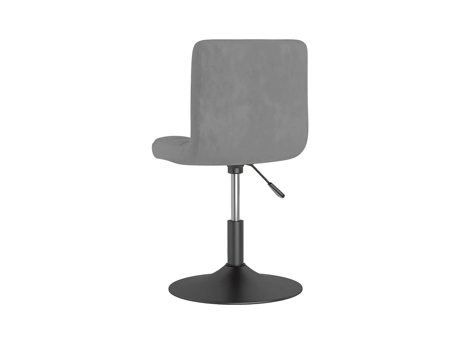 Eetkamerstoelen draaibaar 4 st fluweel donkergrijs