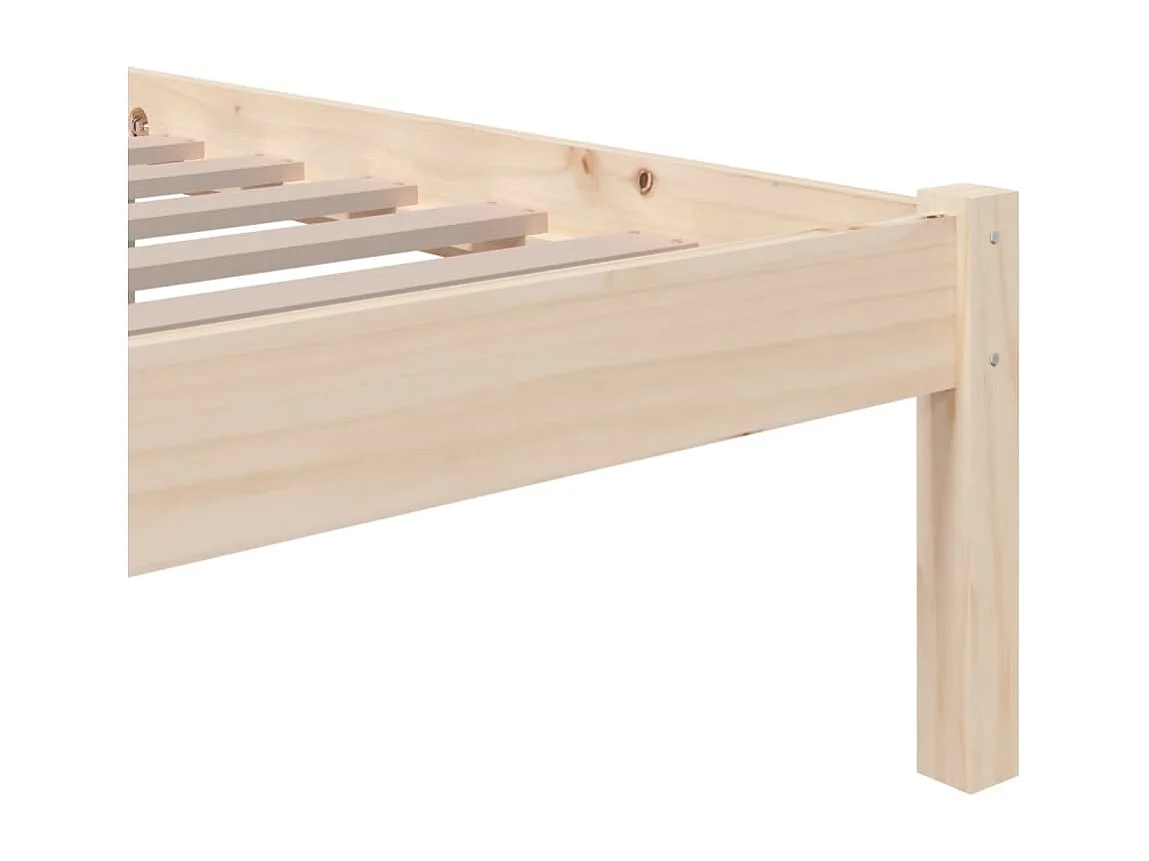 Massivholzbett 90x190 cm