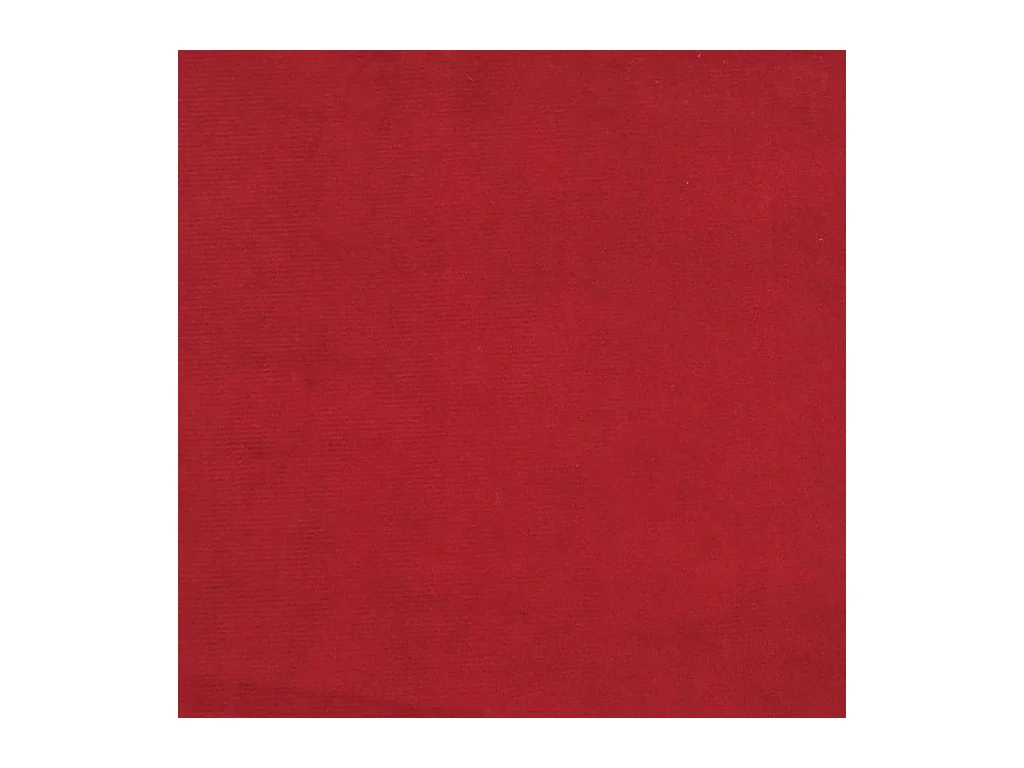 Chaises à manger pivotantes lot de 6 rouge bordeaux velours