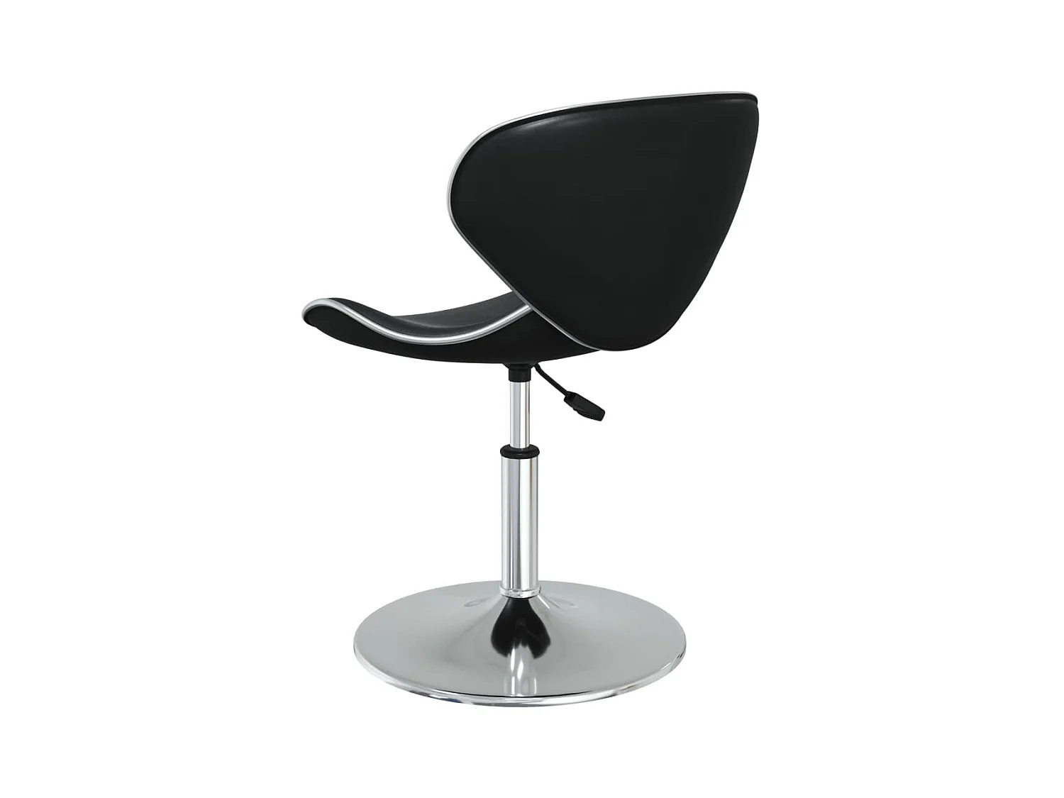 Esszimmerstühle 2 Stk. Schwarz Kunstleder