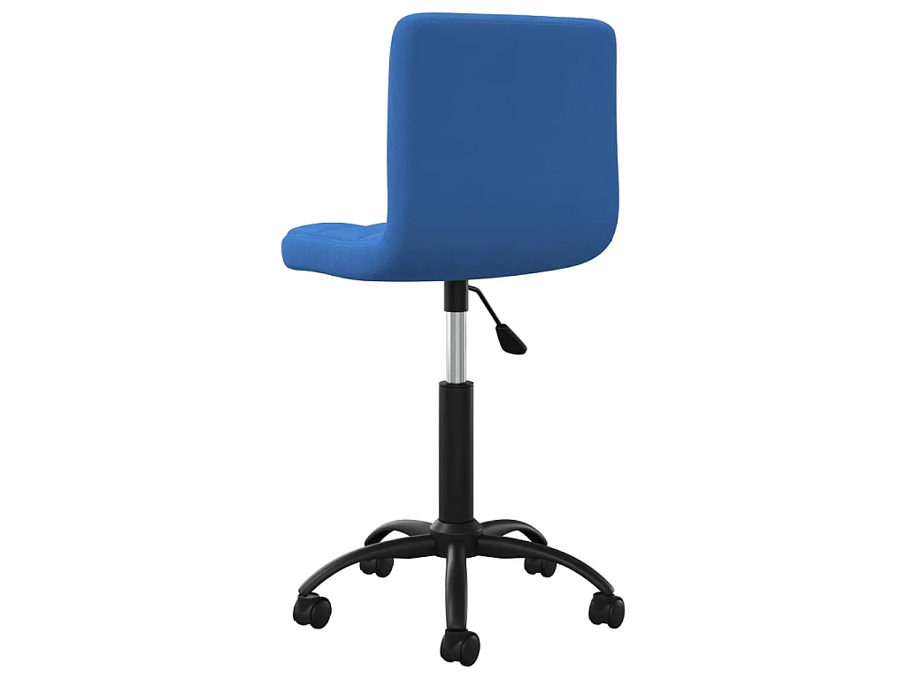 Esszimmerstuhl Drehbar Blau Samt