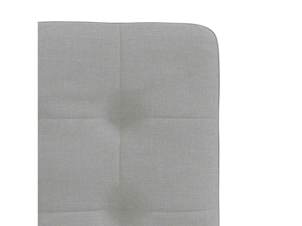 Chaises à manger lot de 6 gris nuage tissu