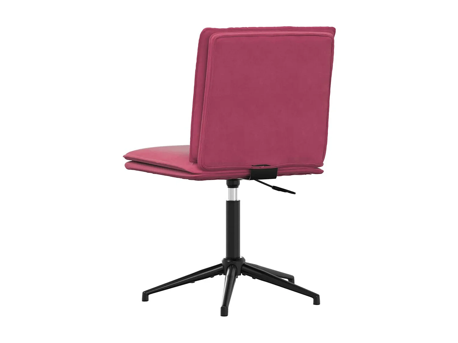 Chaise à manger Rouge bordeaux Velours