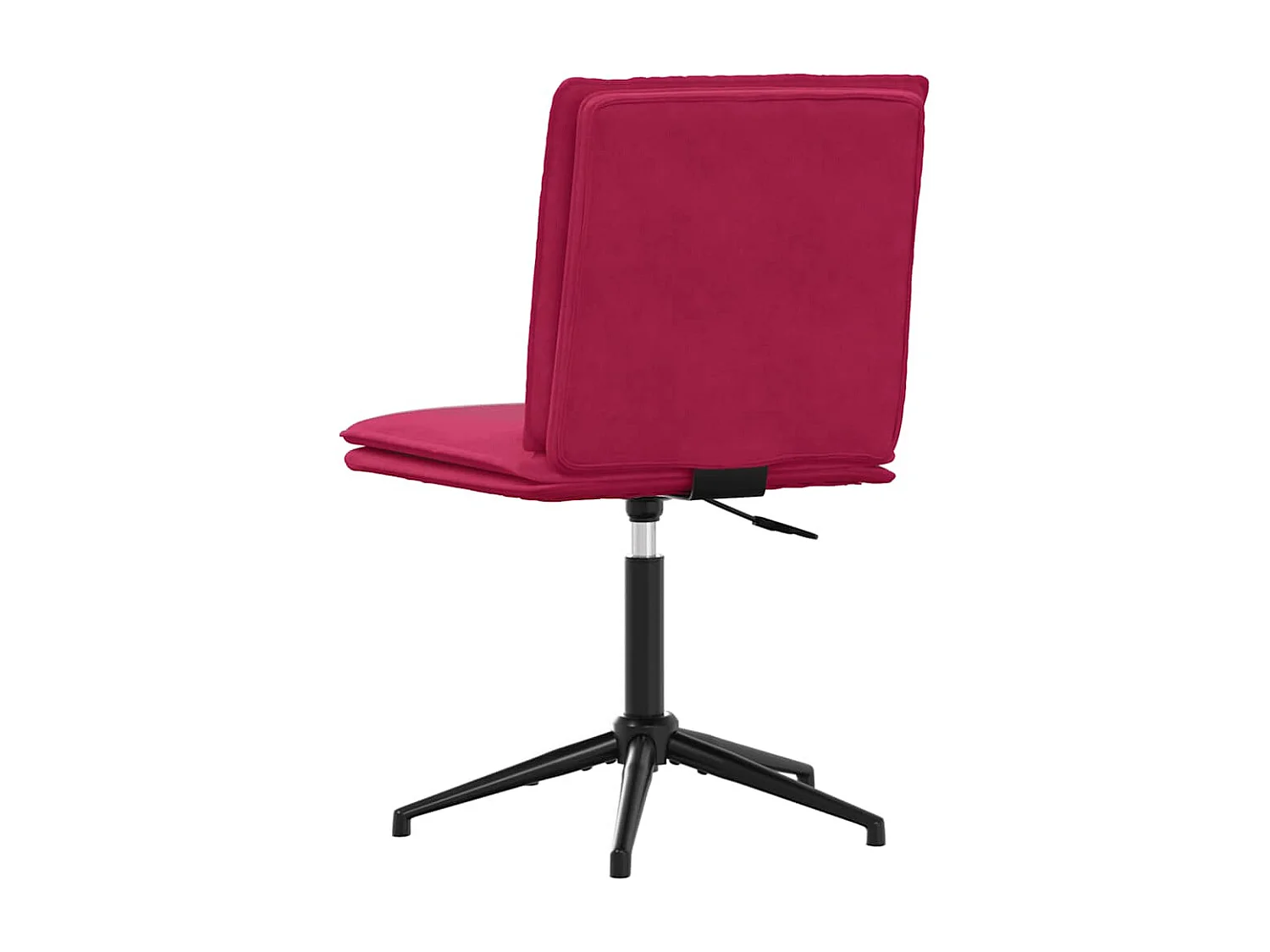 Chaise à manger Rouge bordeaux Velours