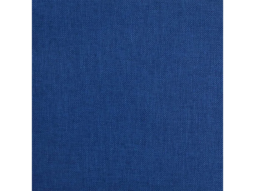 Chaises pivotantes à manger lot de 2 bleu tissu