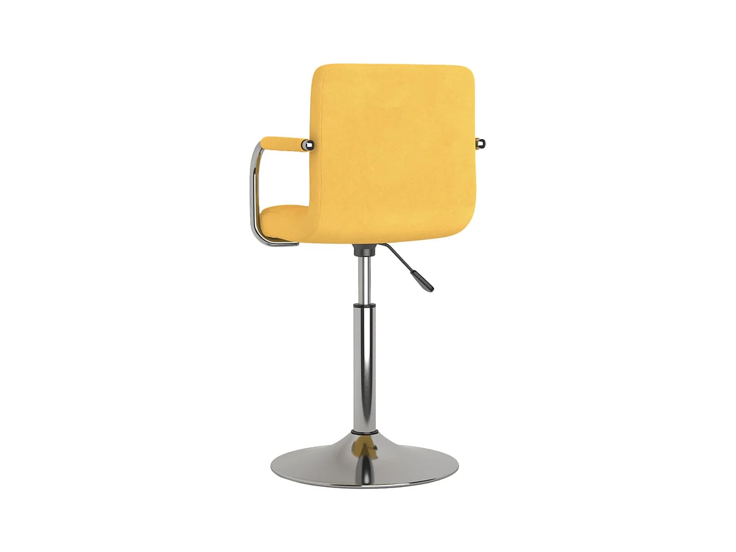 Chaise de salle à manger Jaune Tissu