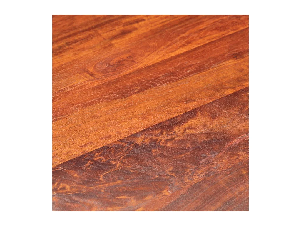 Sedie da Pranzo 4 pz in Legno Massello di Mango