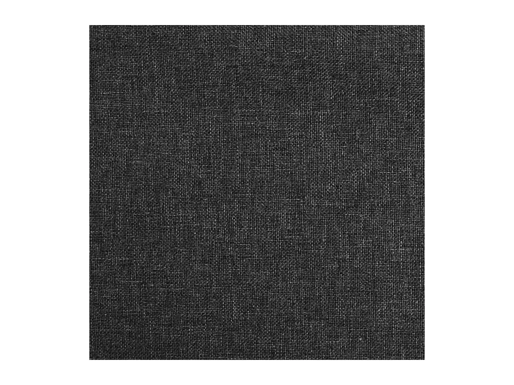 Chaises pivotantes à manger lot de 6 Noir Tissu