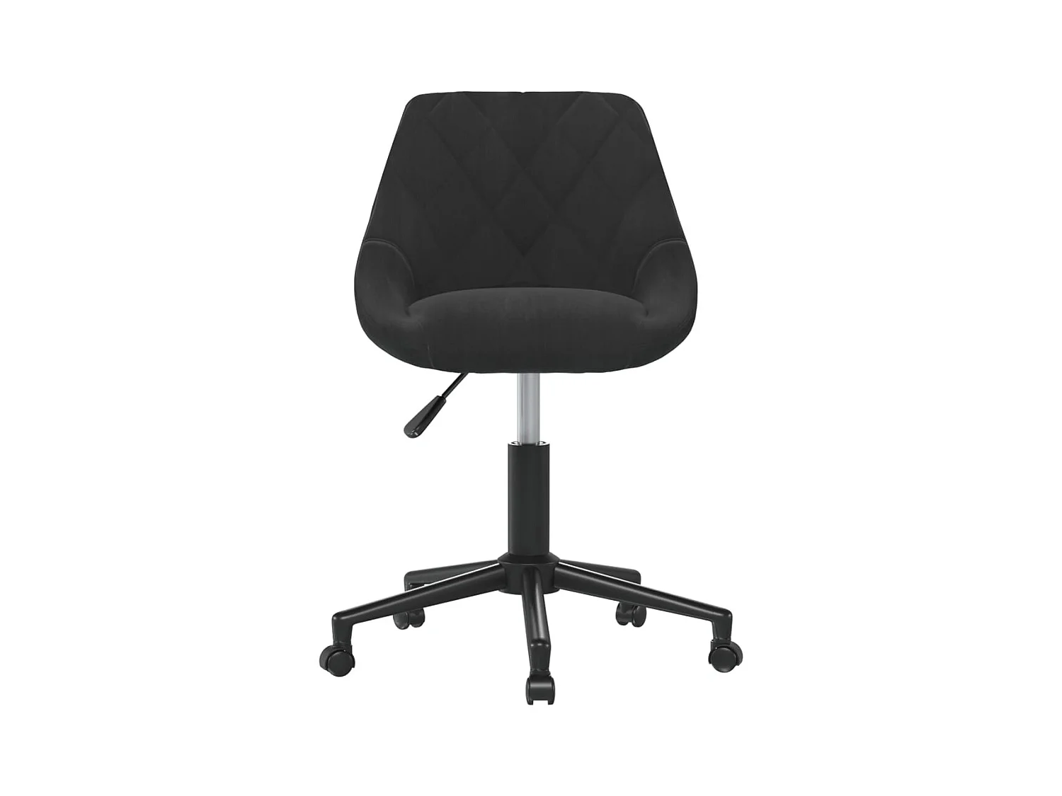 Esszimmerstühle 2 Stk. Drehbar Schwarz Samt