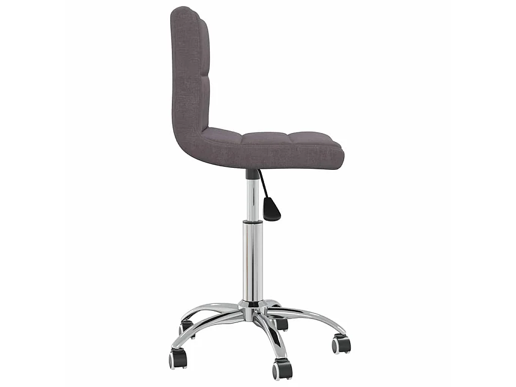 Esszimmerstuhl Drehbar Taupe Stoff