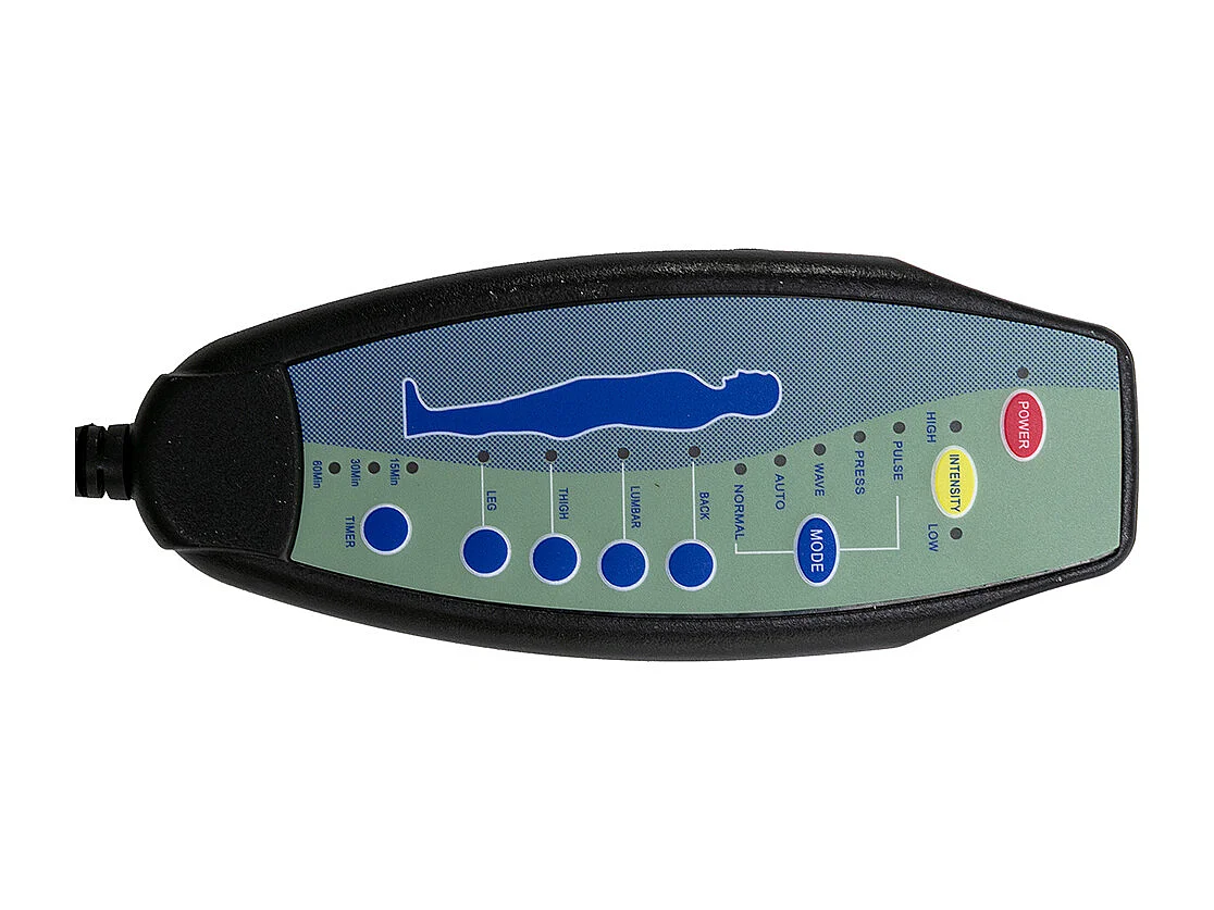 Chaise longue massage électrique toile jute 5 modes télécommande bureau salon chambre jaune moutarde