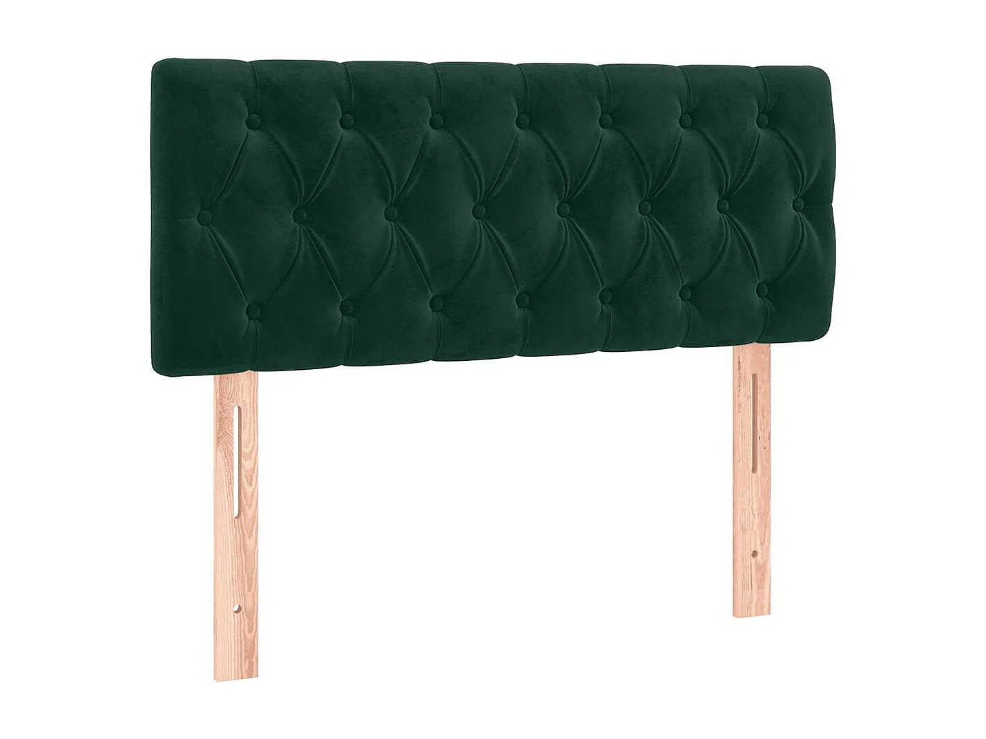 Sommier à lattes de lit avec matelas Vert foncé 100x200 cm