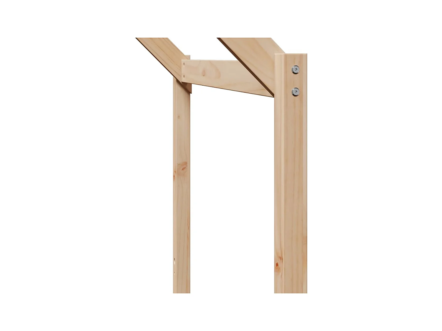 Lit superposé sans matelas 80x200 cm bois de pin massif