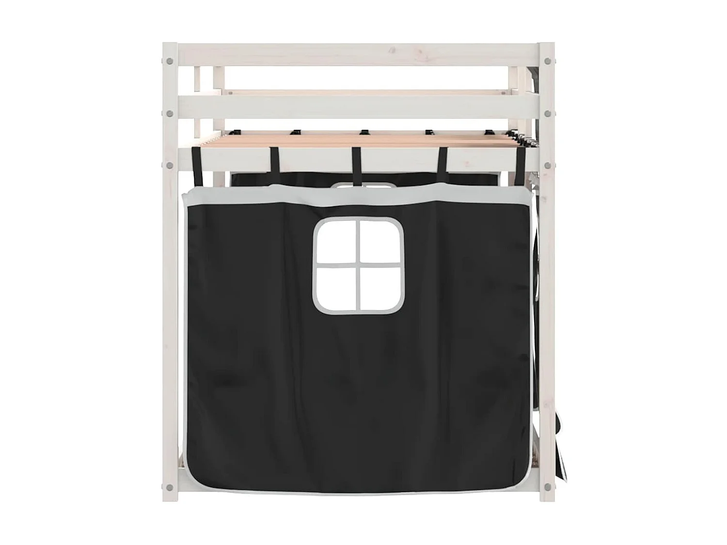 Lit superposé sans matelas 90x190 cm bois de pin massif