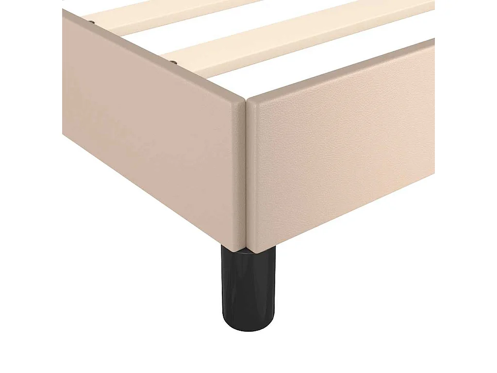 Giroletto con Testiera senza Materasso Cappuccino 90x190 cm