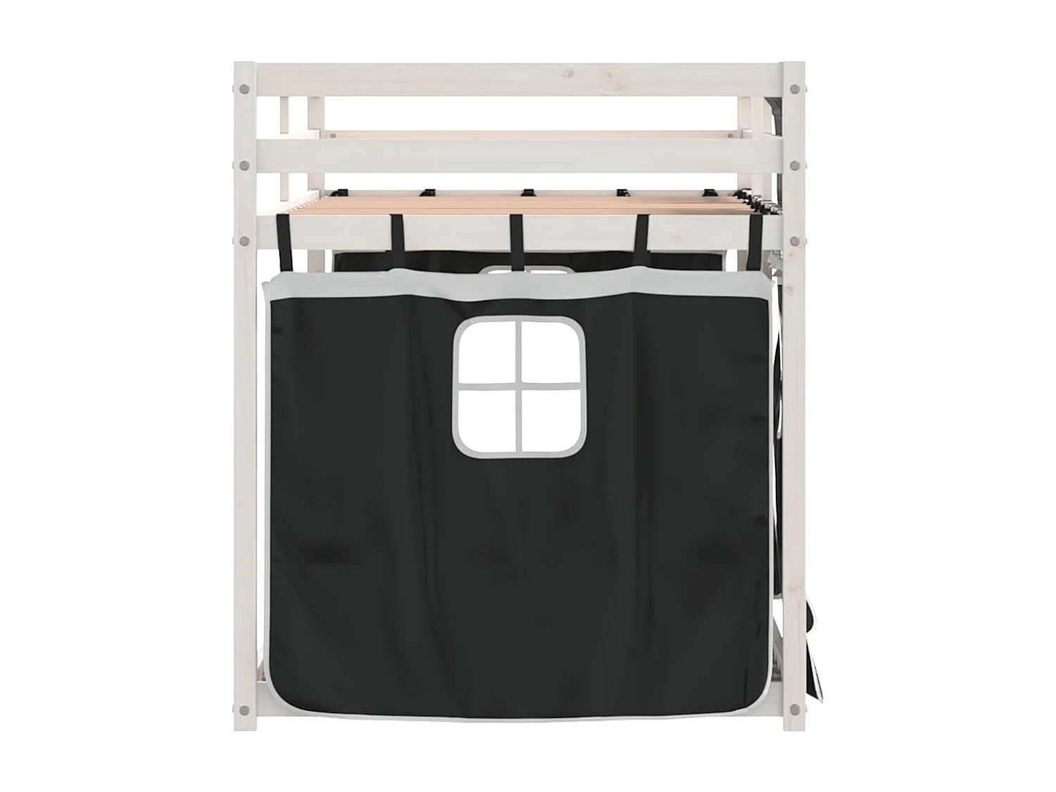 Lit superposé sans matelas 90x200 cm bois de pin massif