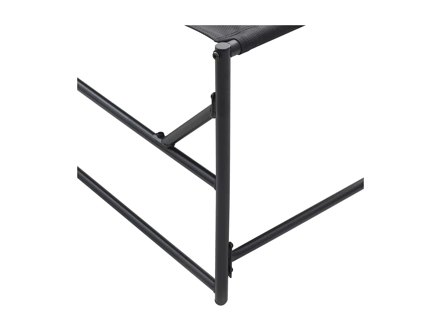 Transat Anthracite 200 x 74 x 73 cm Textilène, acier