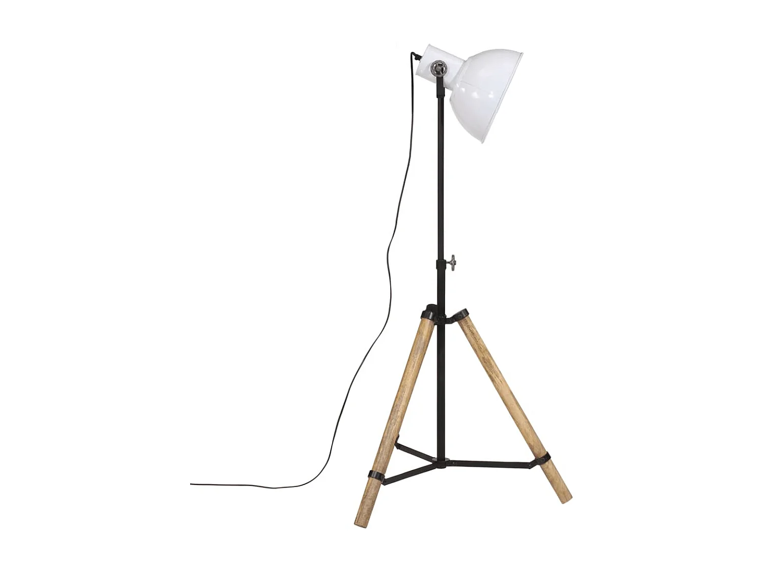 Lámpara de pie blanco 25 W E27 75x75x90-150 cm