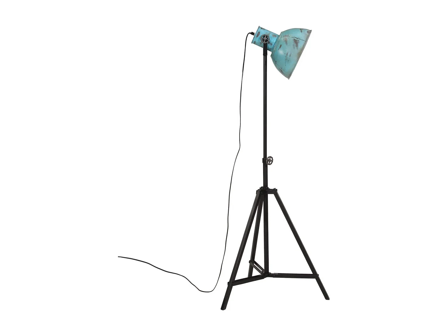 Lampadaire 25 W bleu délavé 61x61x90/150 cm E27
