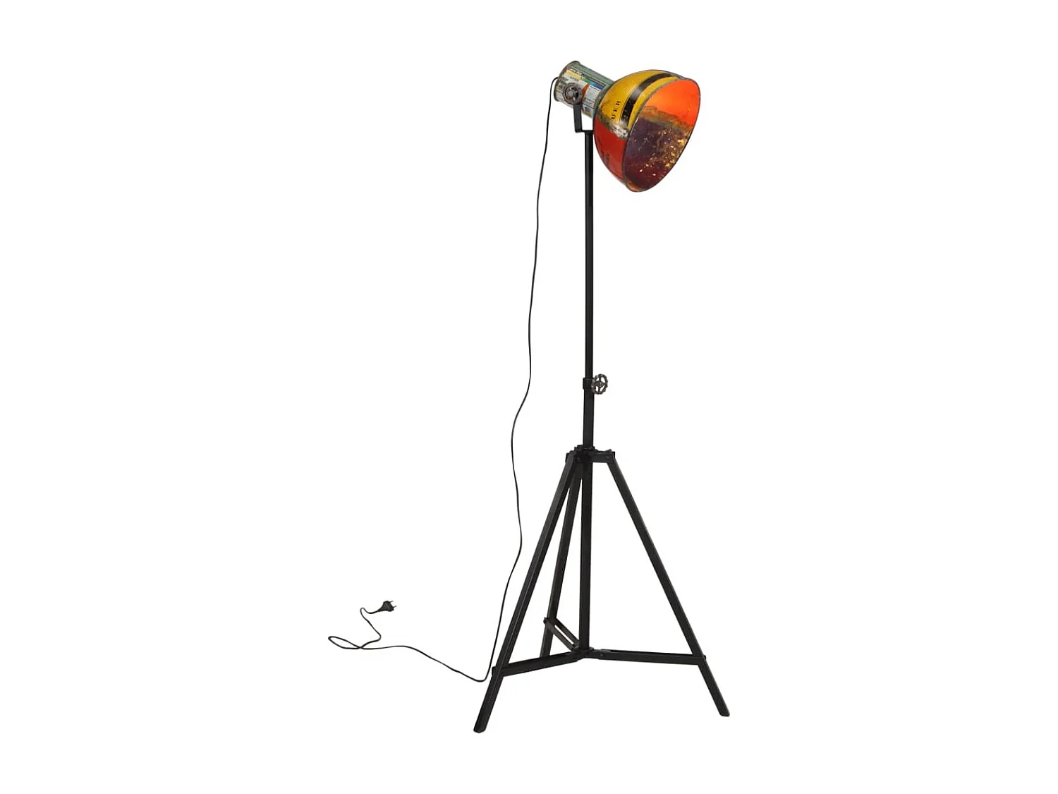 Lampadaire 25 W multicolore 61x61x90/150 cm E27