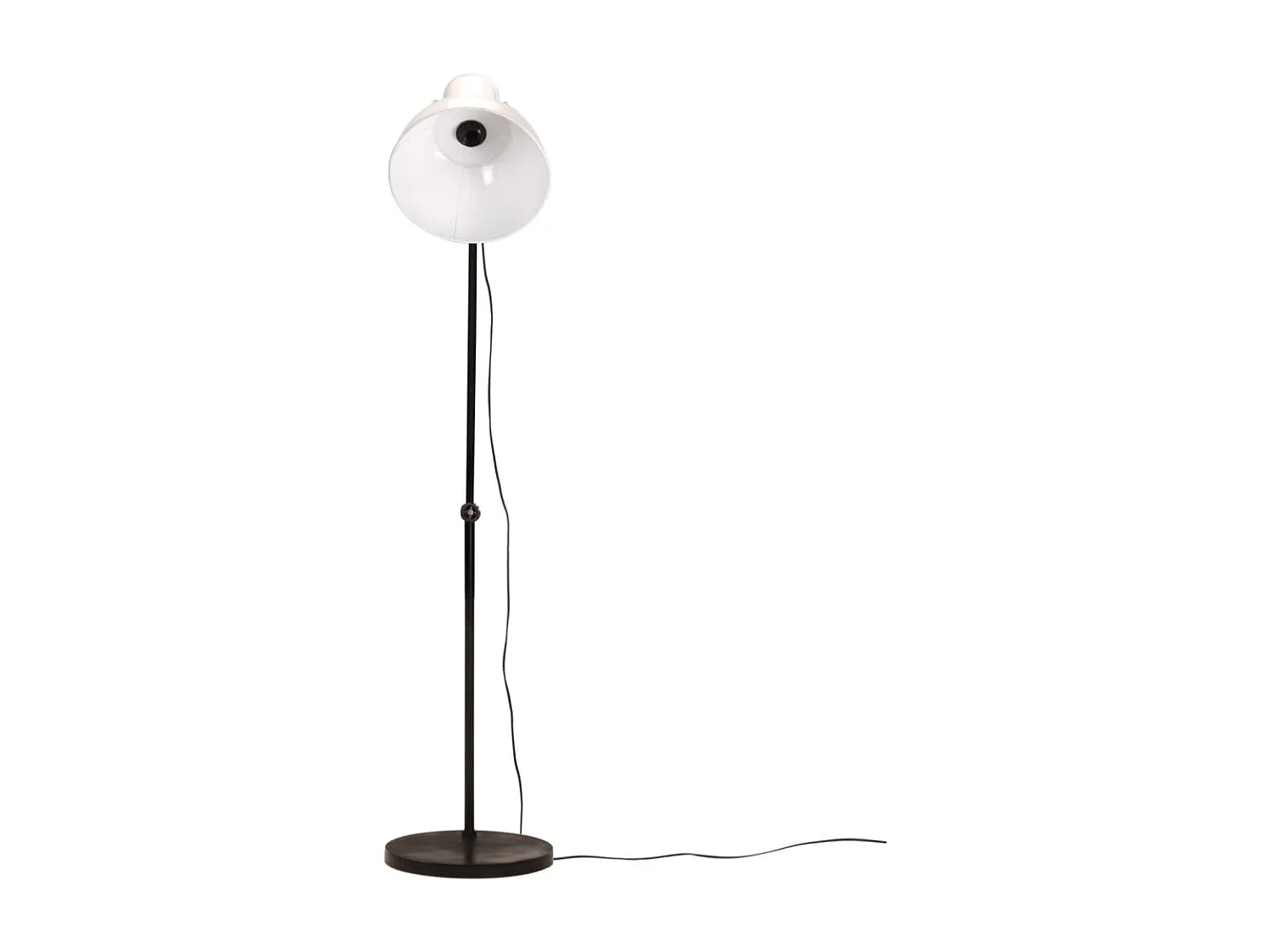 Lampadaire 25 W blanc 150 cm E27