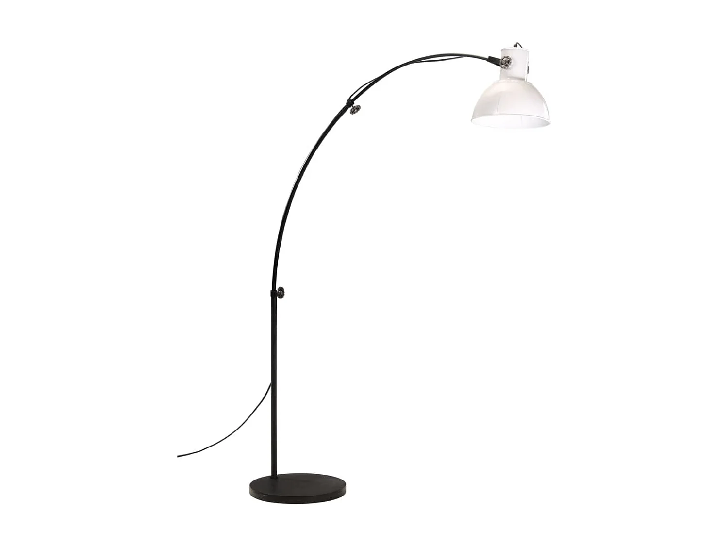 Lampadaire 25 W blanc 150 cm E27
