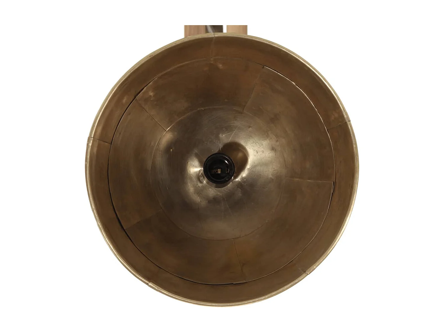 Plafonnier 25 W laiton antique 105x30x65-108cm E27