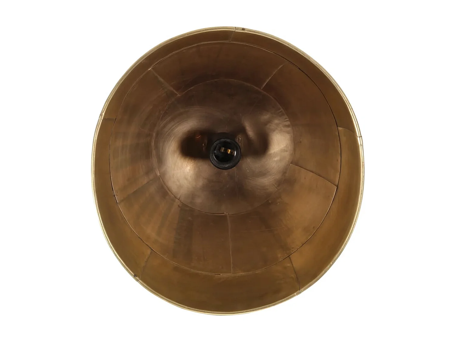 Plafonnier 25 W laiton antique 29x18x85 cm E27