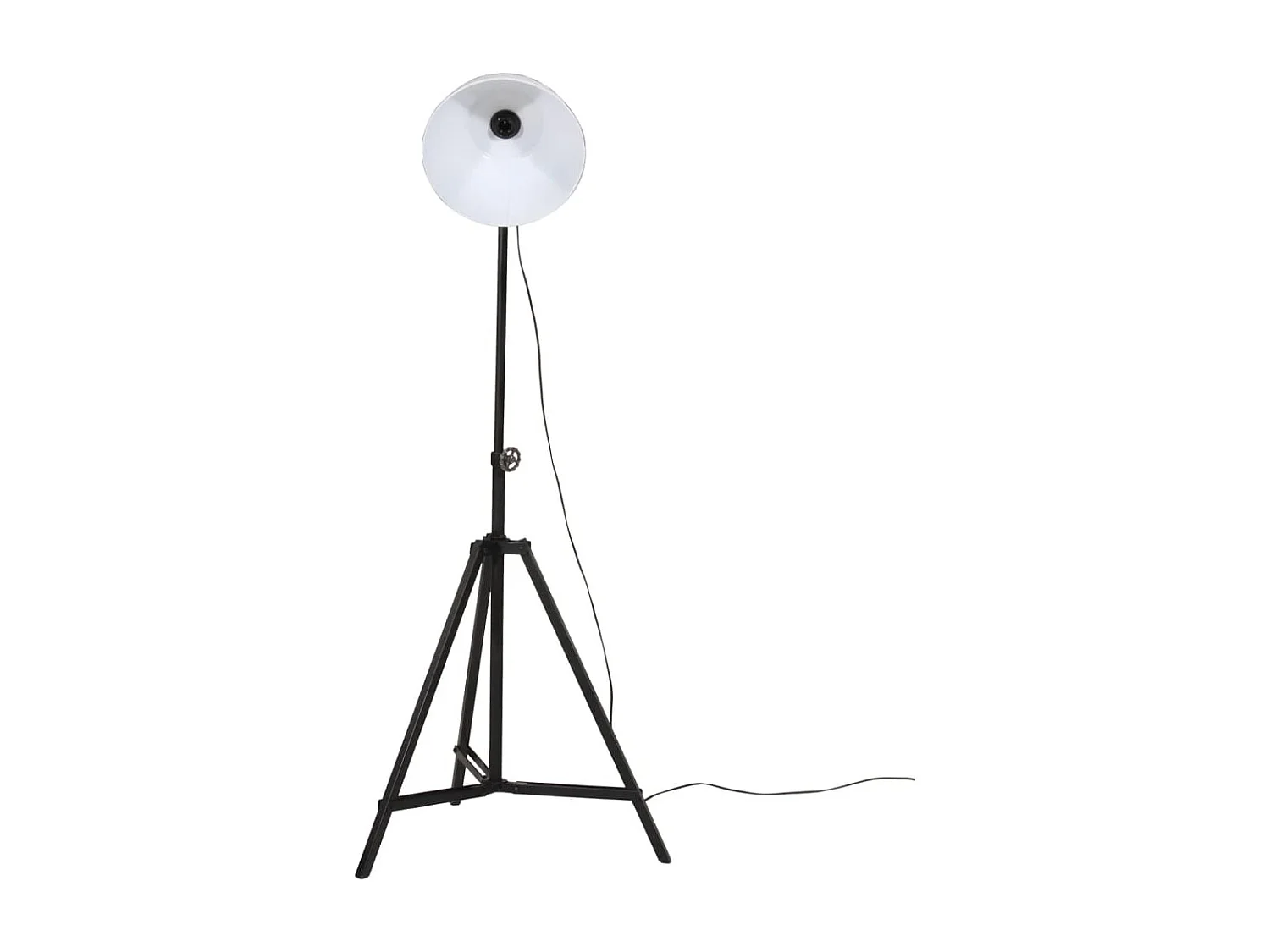 Lampadaire 25 W blanc 61x61x90/150 cm E27