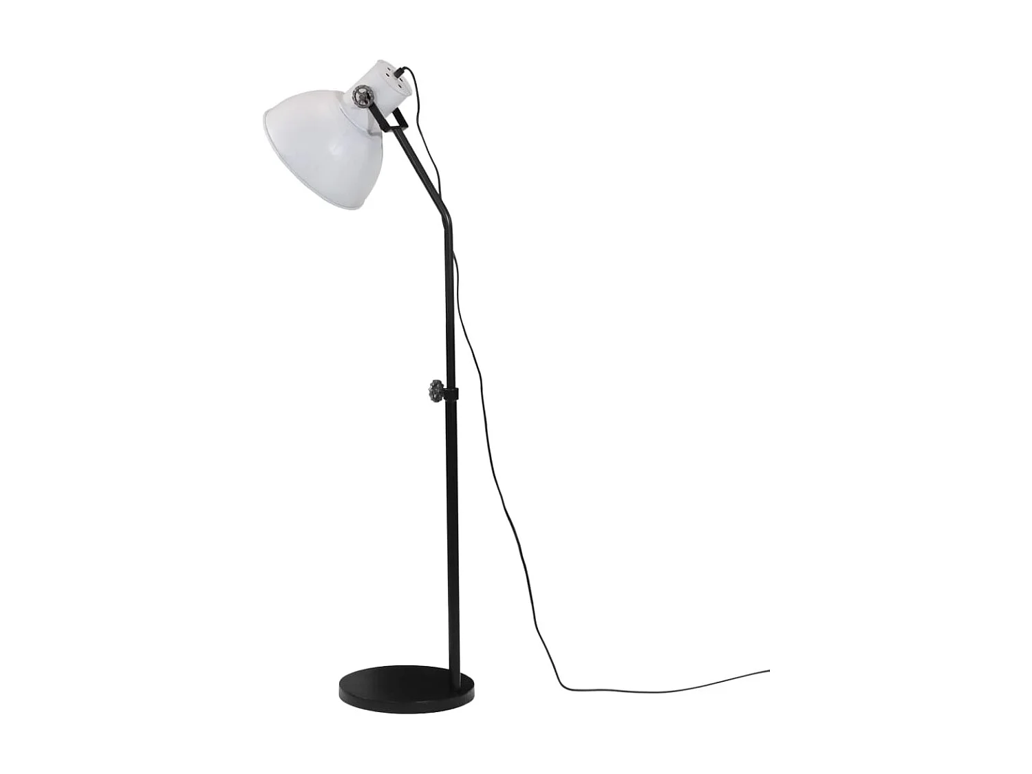 Lámpara de pie blanco 25 W E27 30x30x90-150 cm