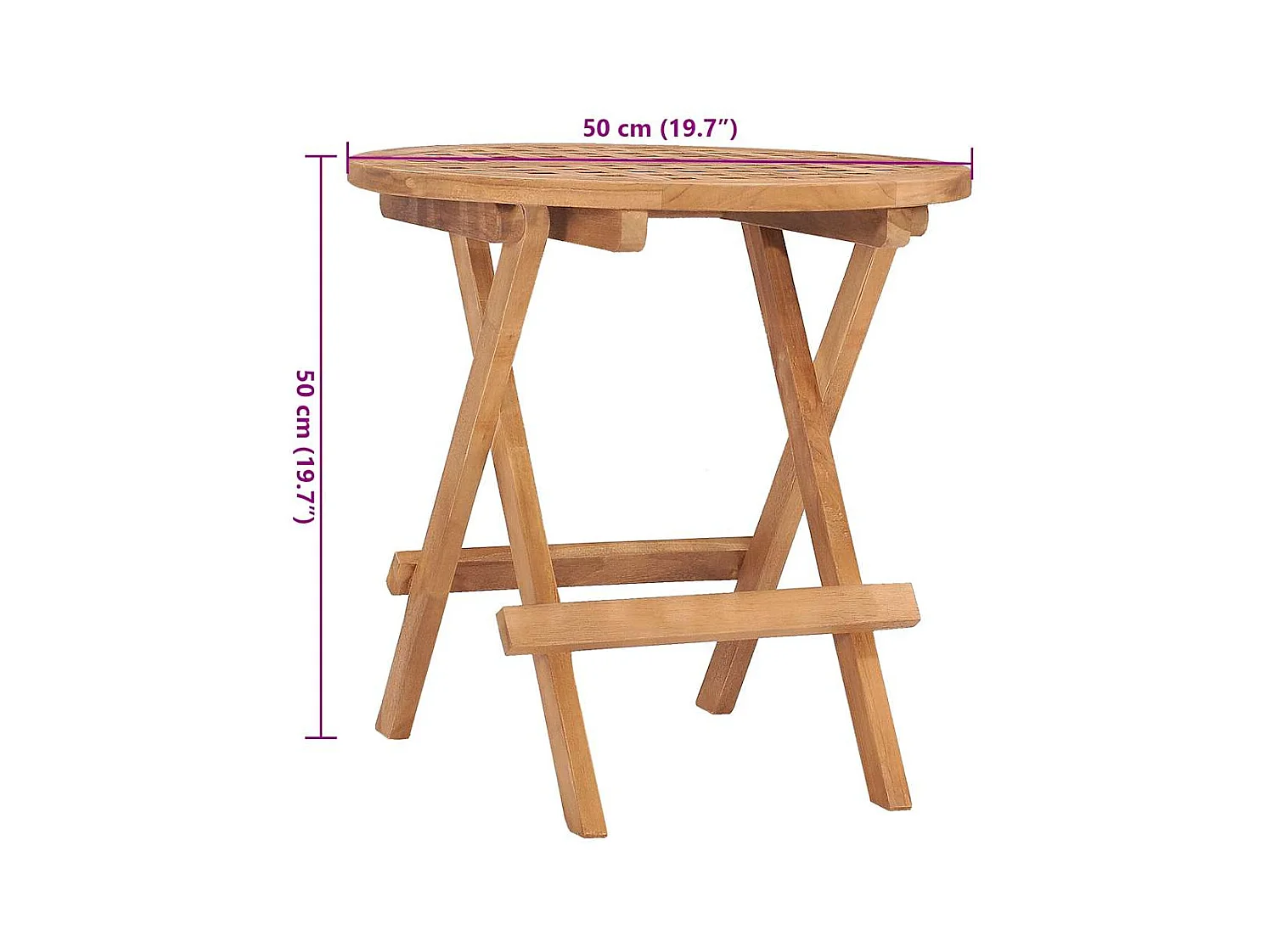 Set comedor de jardín plegable 3 piezas madera de teca cojines
