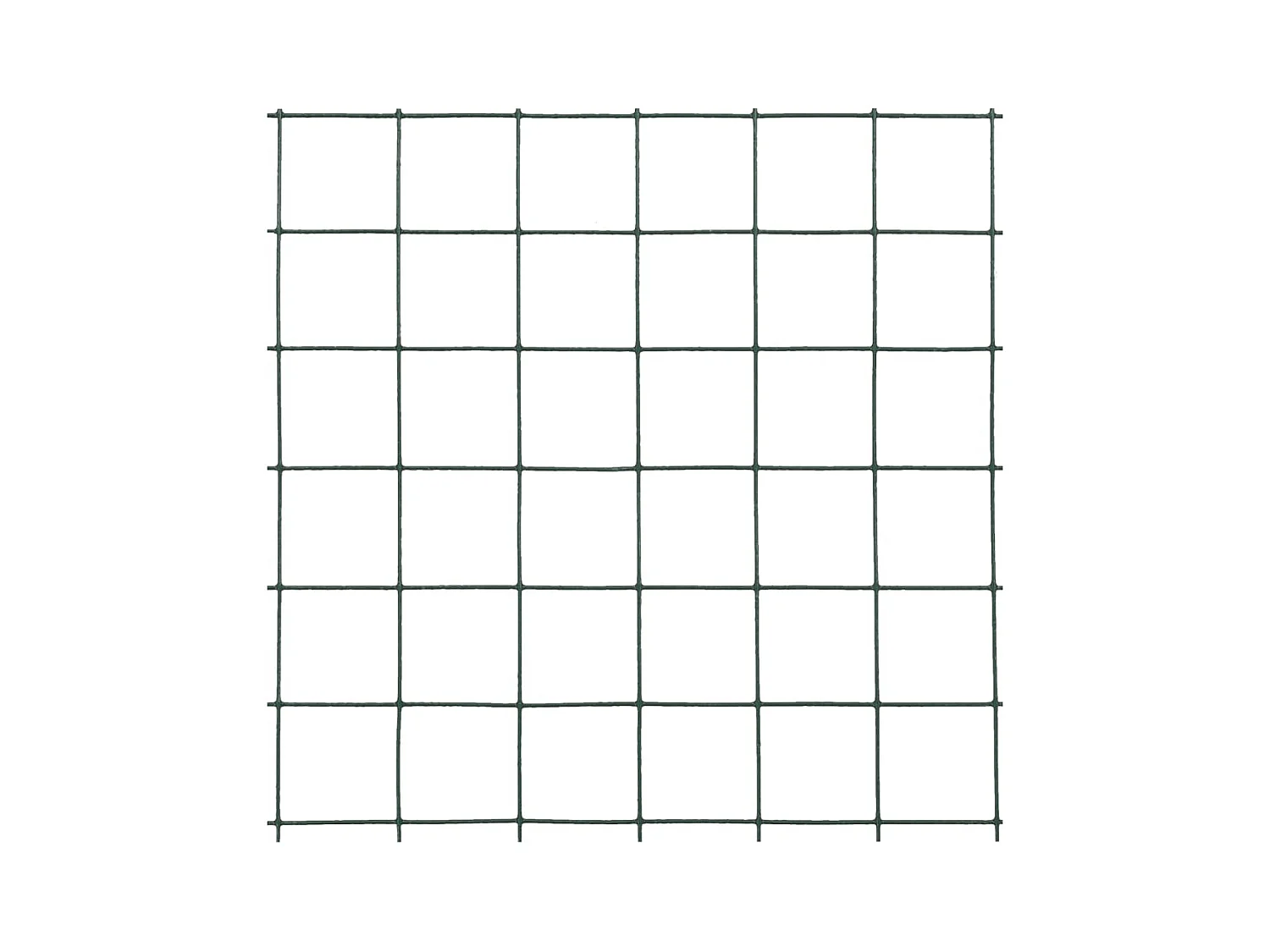 Alambrada de gallinero acero revestimiento PVC verde 10x05 m