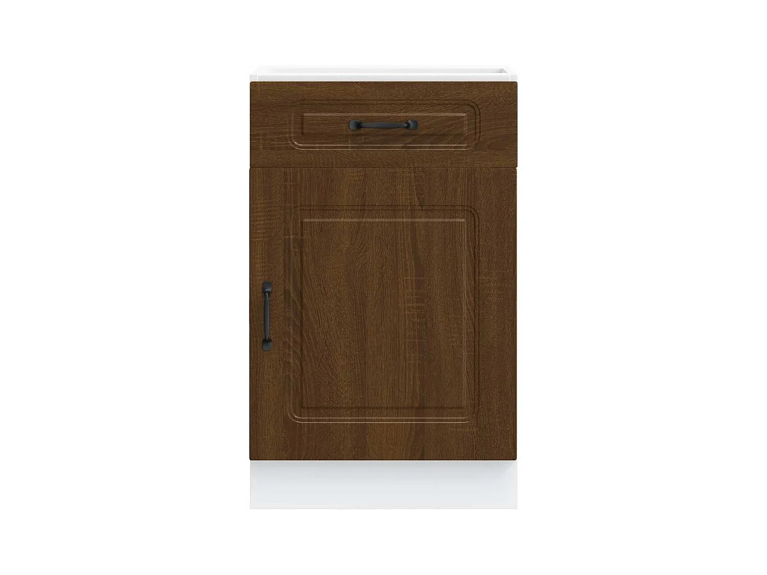 Armoire de cuisine Kalmar chêne marron bois d'ingénierie