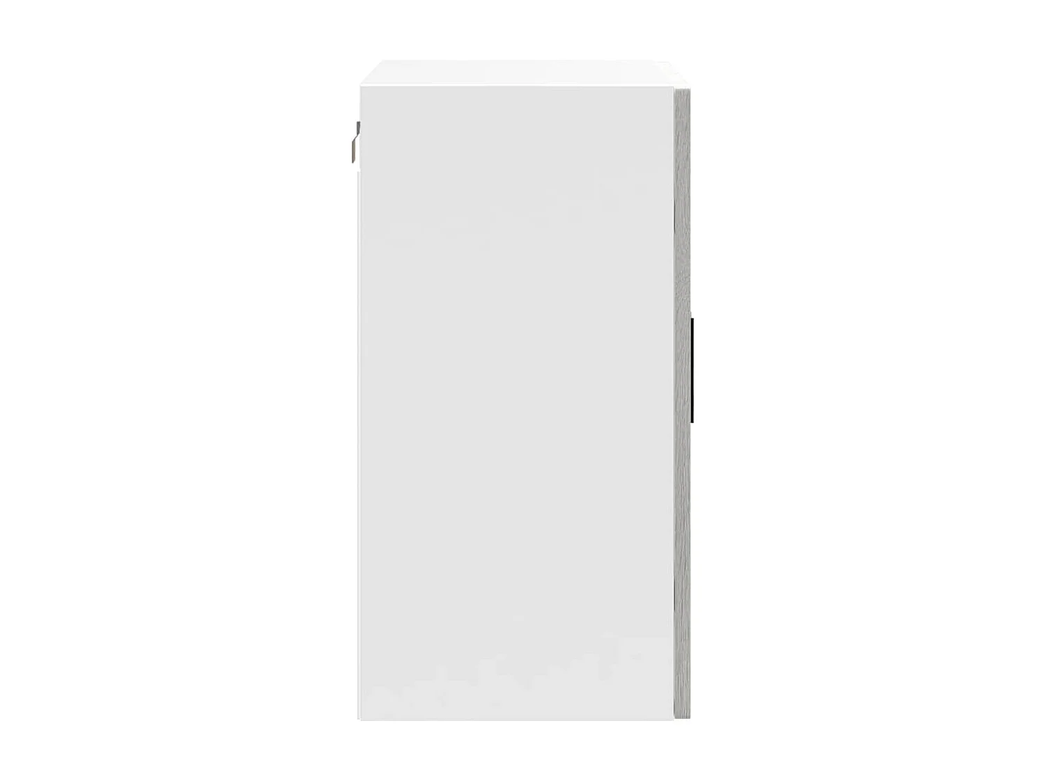 Armoire murale de cuisine avec porte en verre Porto sonoma gris